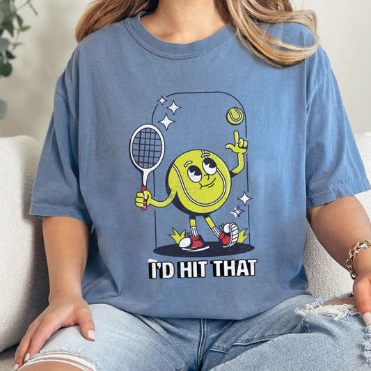 Funny Tennis Shirt | Funny Graphic T-Shirt | Tennis Tee | Comfort Colors | Tennis Lover Gift