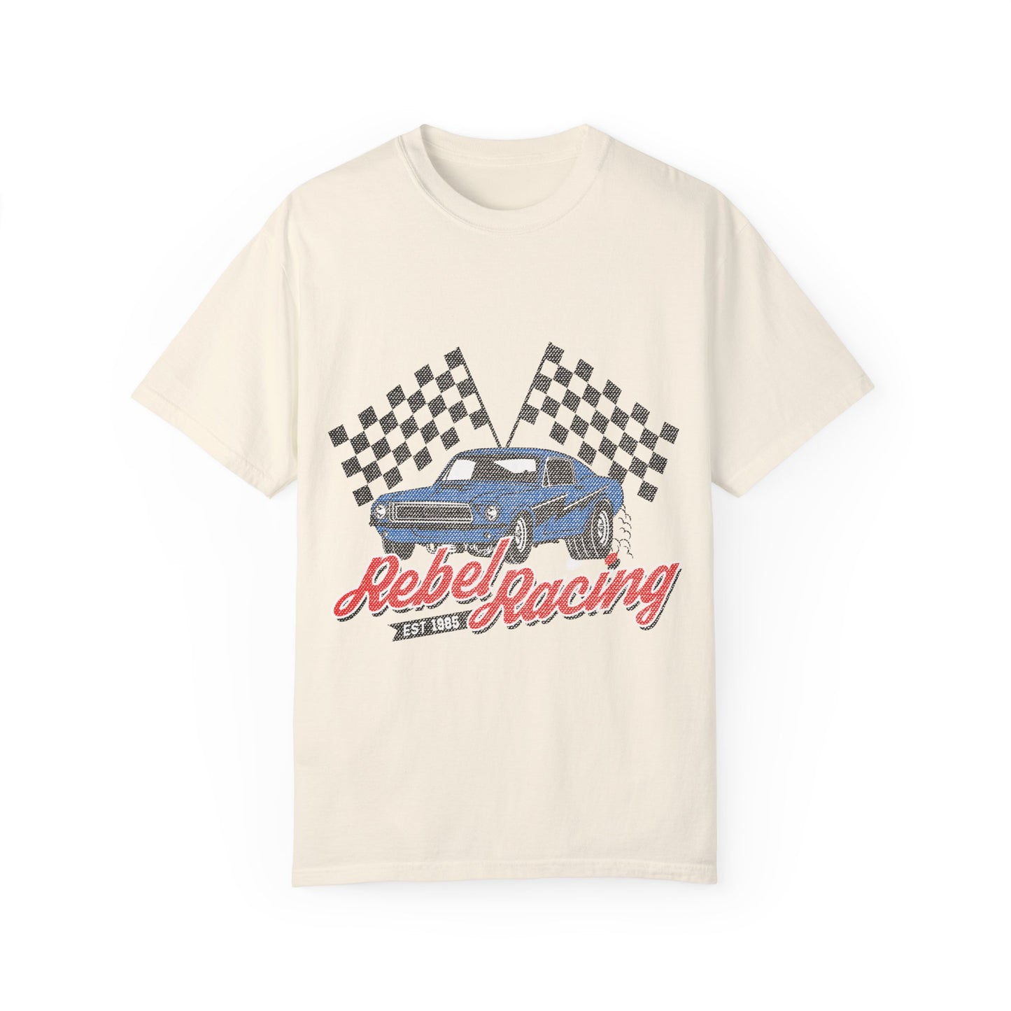 Rebel Racing Vintage Car T-shirt | Vintage Graphic Tee