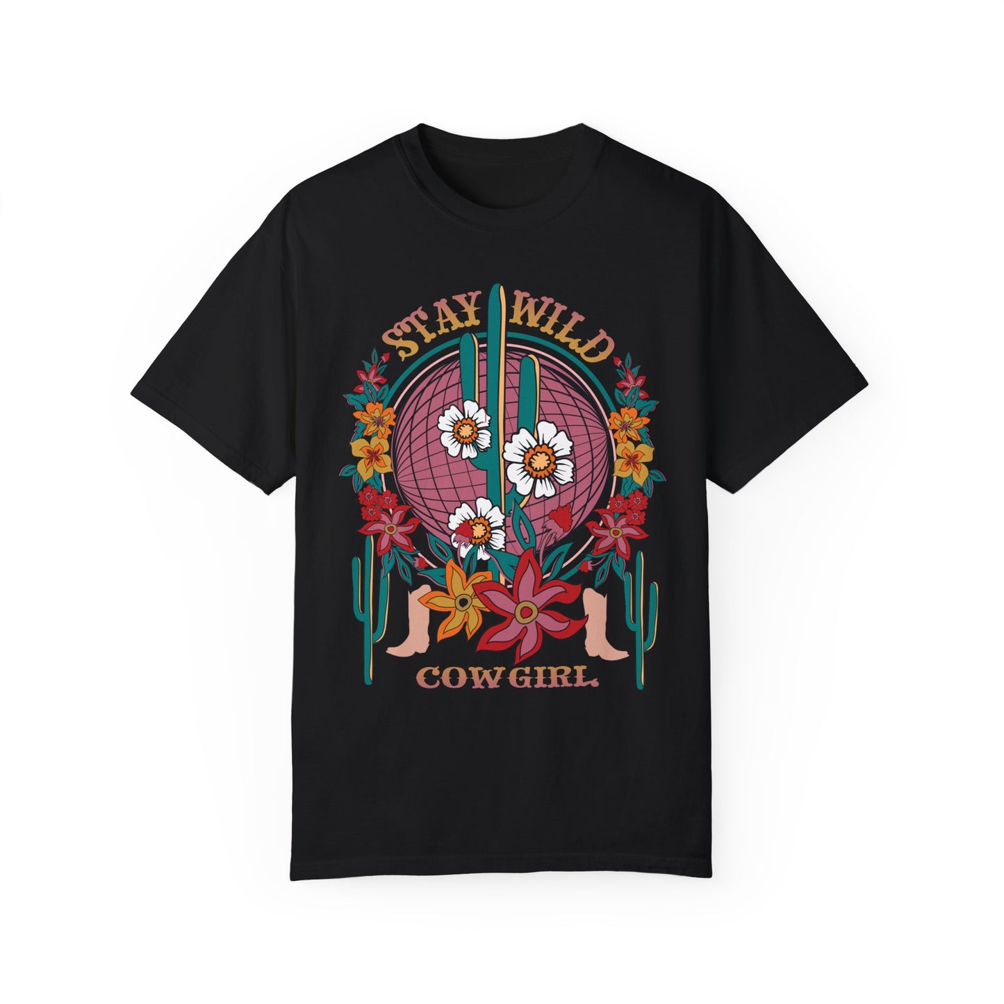Stay Wild Cowgirl Shirt | Boho Western T-shirt | Western Graphic T-shirt
